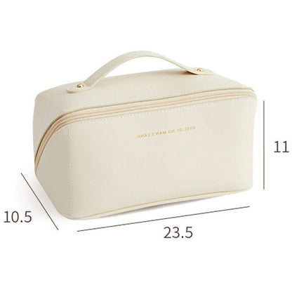 Women's Cosmetic Bag | Luxe Travel Makeup Pouch