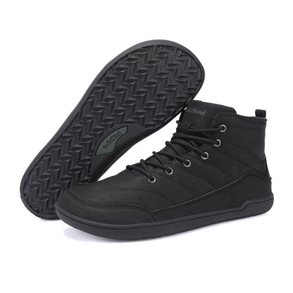 Mid-Top Barefoot Sneakers | Water-Resistant Ankle Shoes
