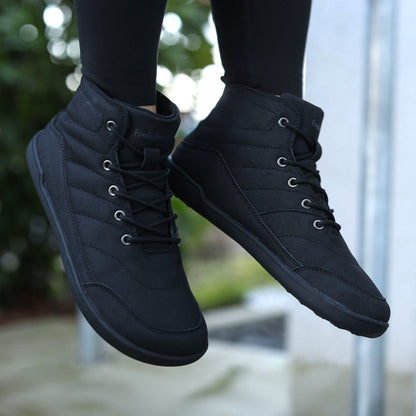 Mid-Top Barefoot Sneakers | Water-Resistant Ankle Shoes