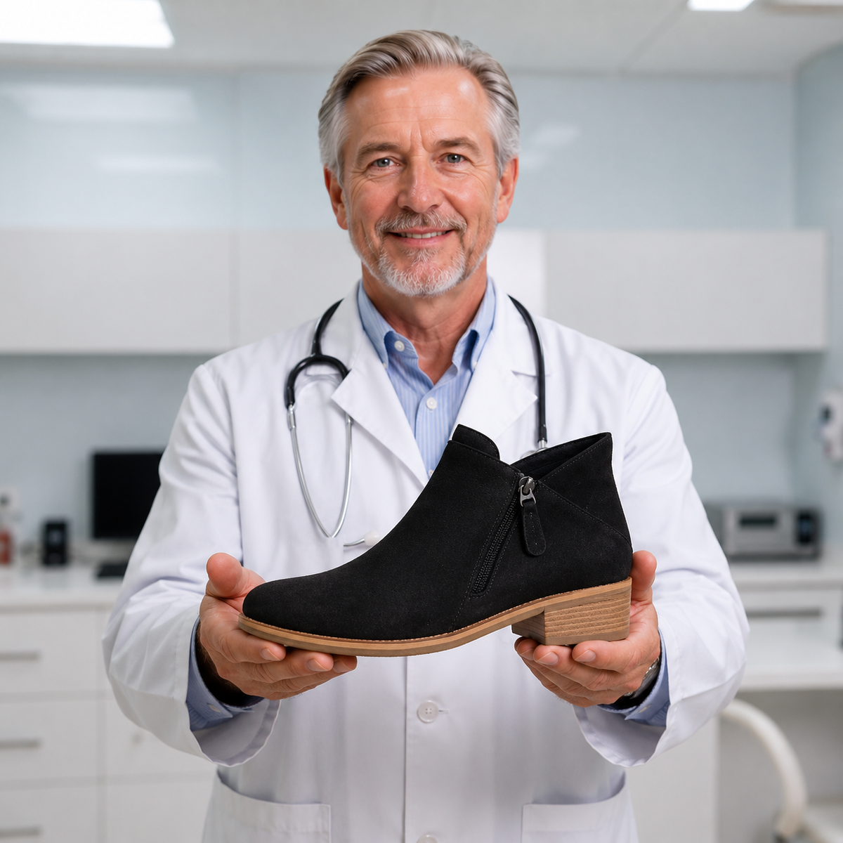 Suede Ankle Boots | Orthopedic Chelsea Boots