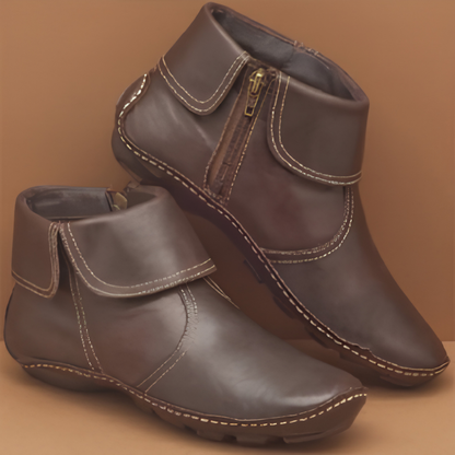 Ankle Boots | Orthopedic Elegant Side-Zip Boots