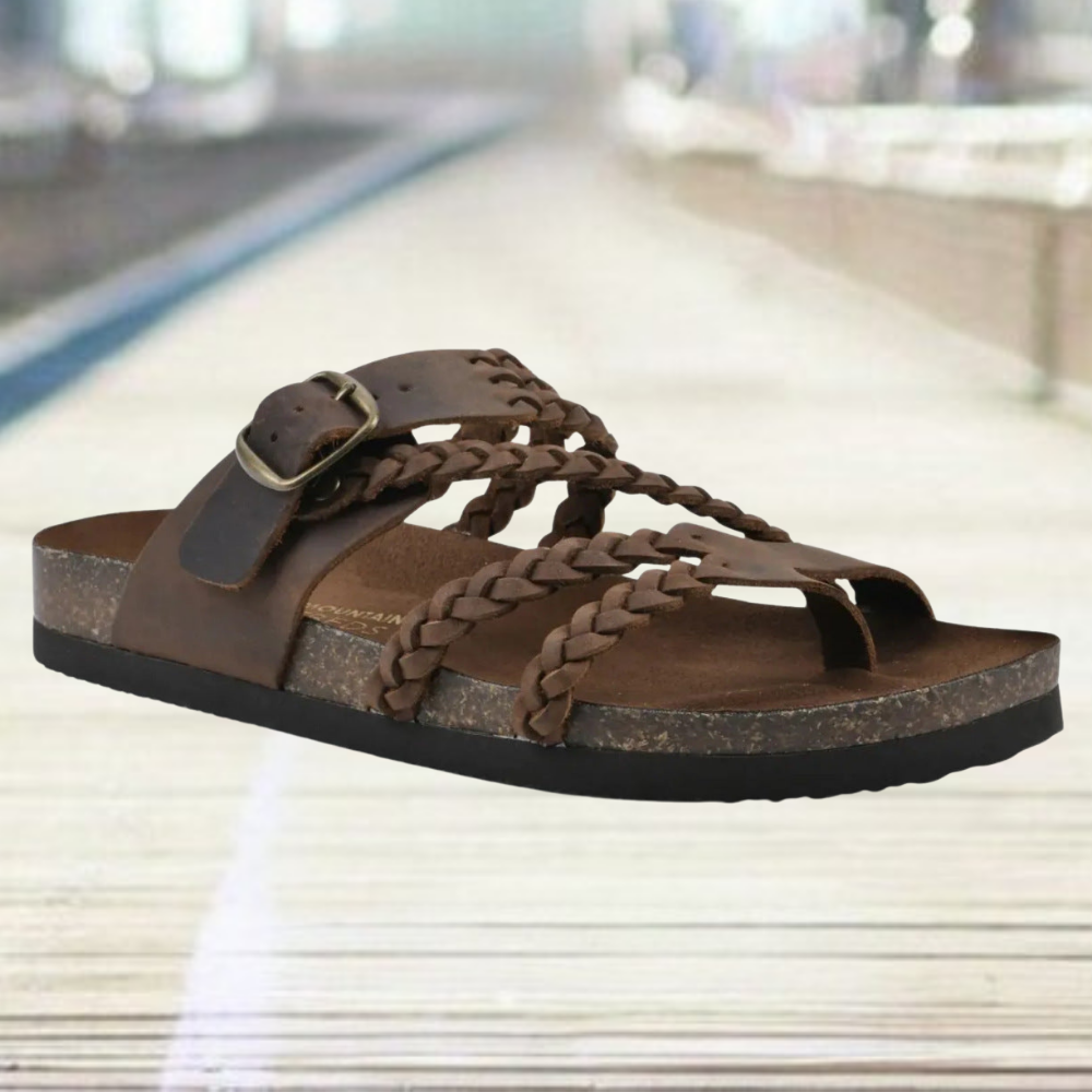 Women's Shoes | Woven Slip-On Flat Sandals