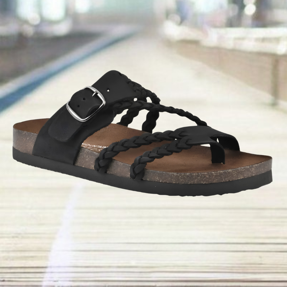 Women's Shoes | Woven Slip-On Flat Sandals