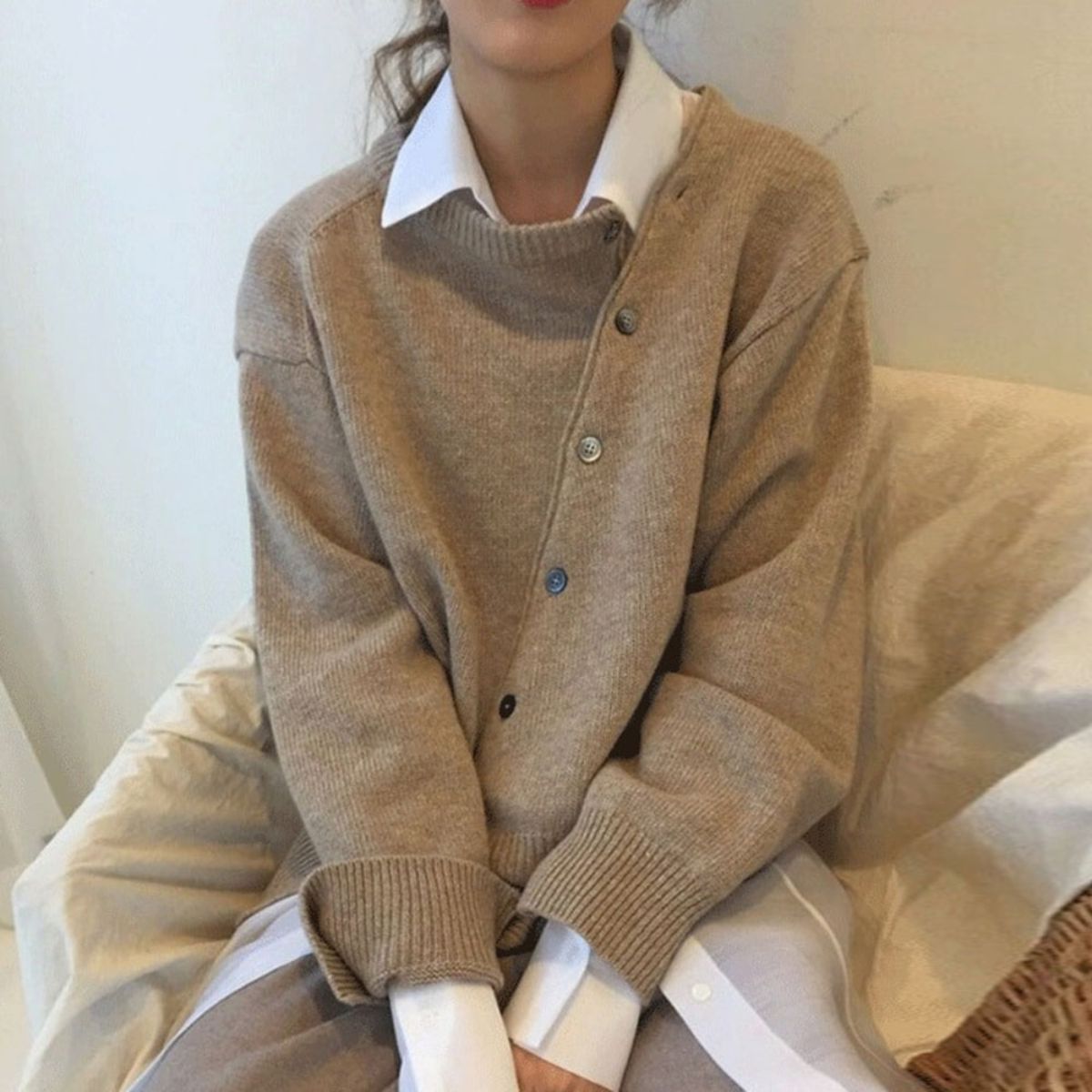 Soft Cashmere-Blend Knit Jumper