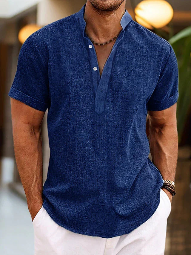 Henley Shirt | Short-Sleeve Summer Henley