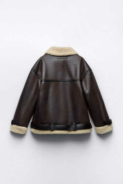Women's Jacket | Lapel Water-Repellent Insulated Jacket