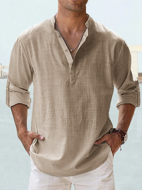 Men's Shirt | Relaxed Cotton Summer Shirt