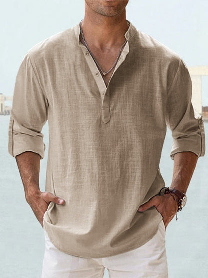 Men's Shirt | Relaxed Cotton Summer Shirt