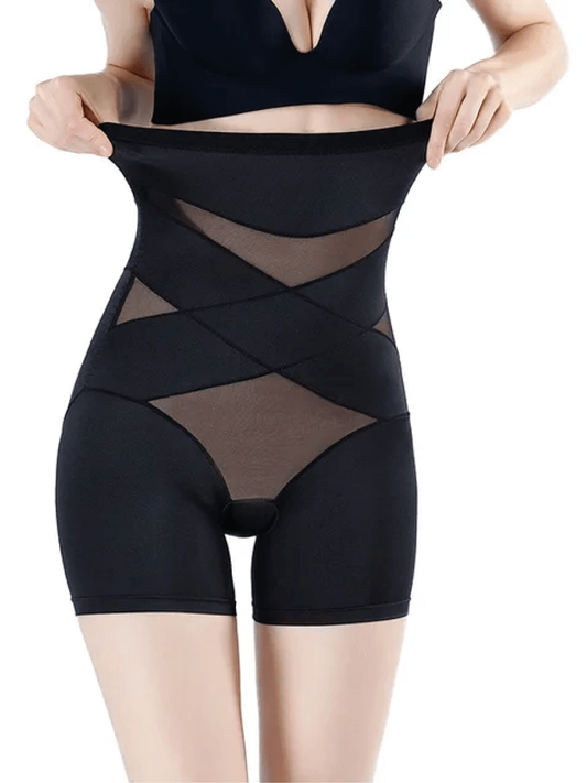 Women's high-waist shaping shorts shapewear