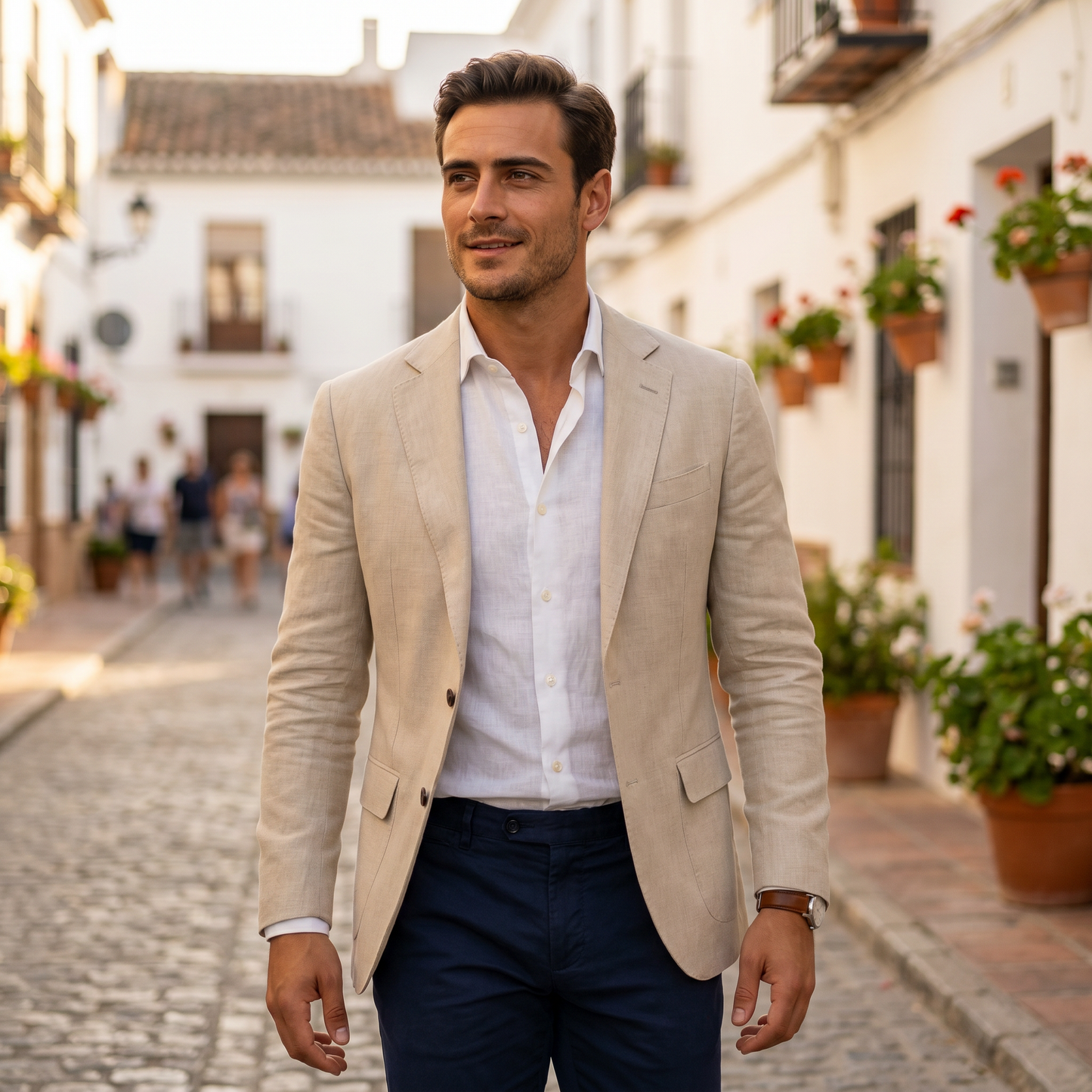 Blazer | Slim-Fit Single-Button Blazer