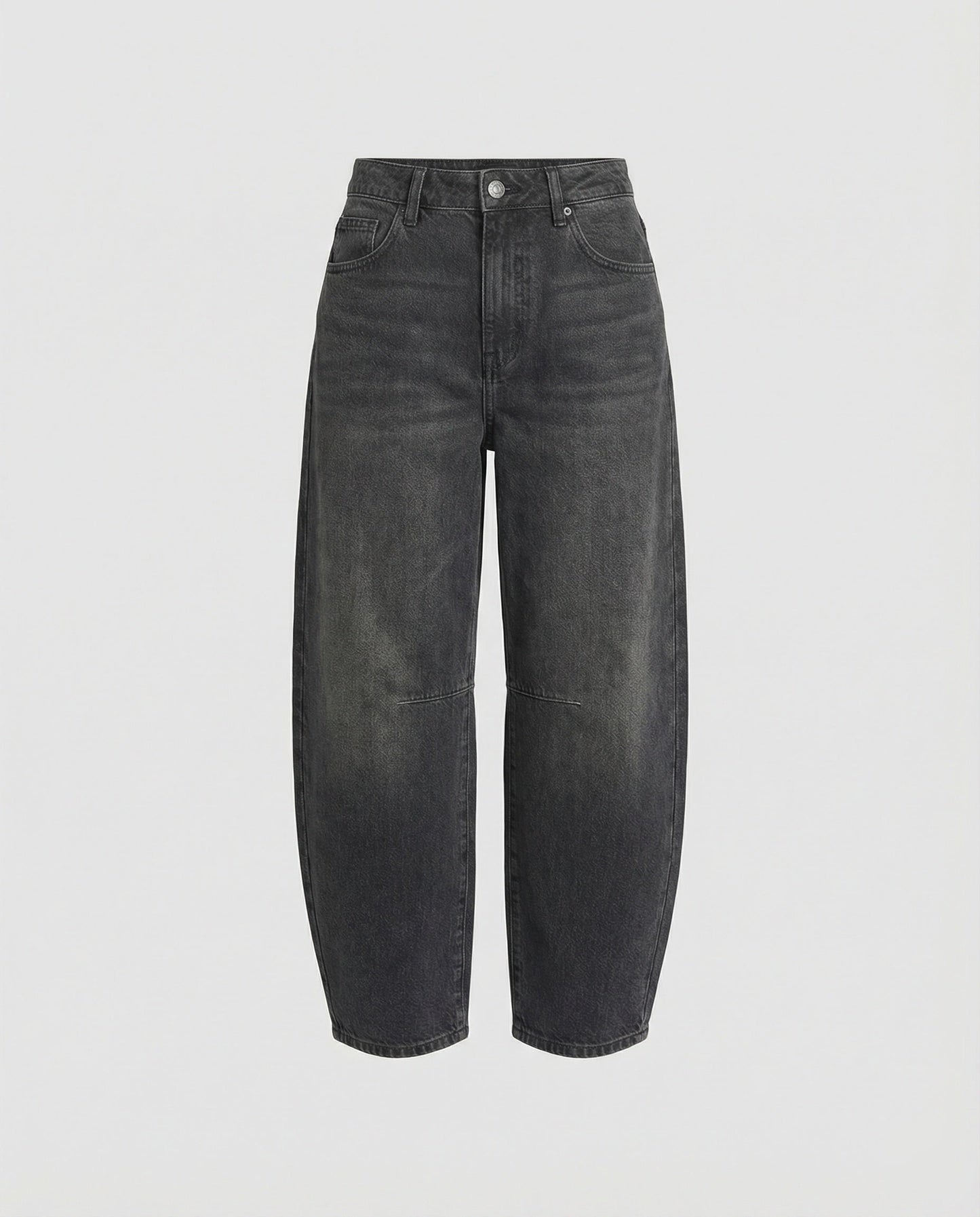 Barrel Jeans | Mid-Rise Relaxed Denim