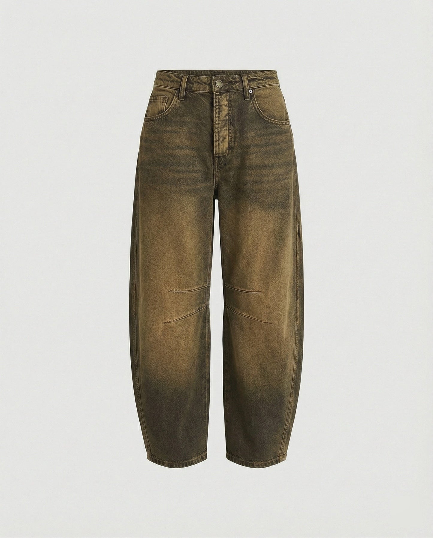 Barrel Jeans | Mid-Rise Relaxed Denim