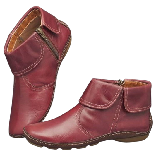 Ankle Boots | Orthopedic Elegant Side-Zip Boots