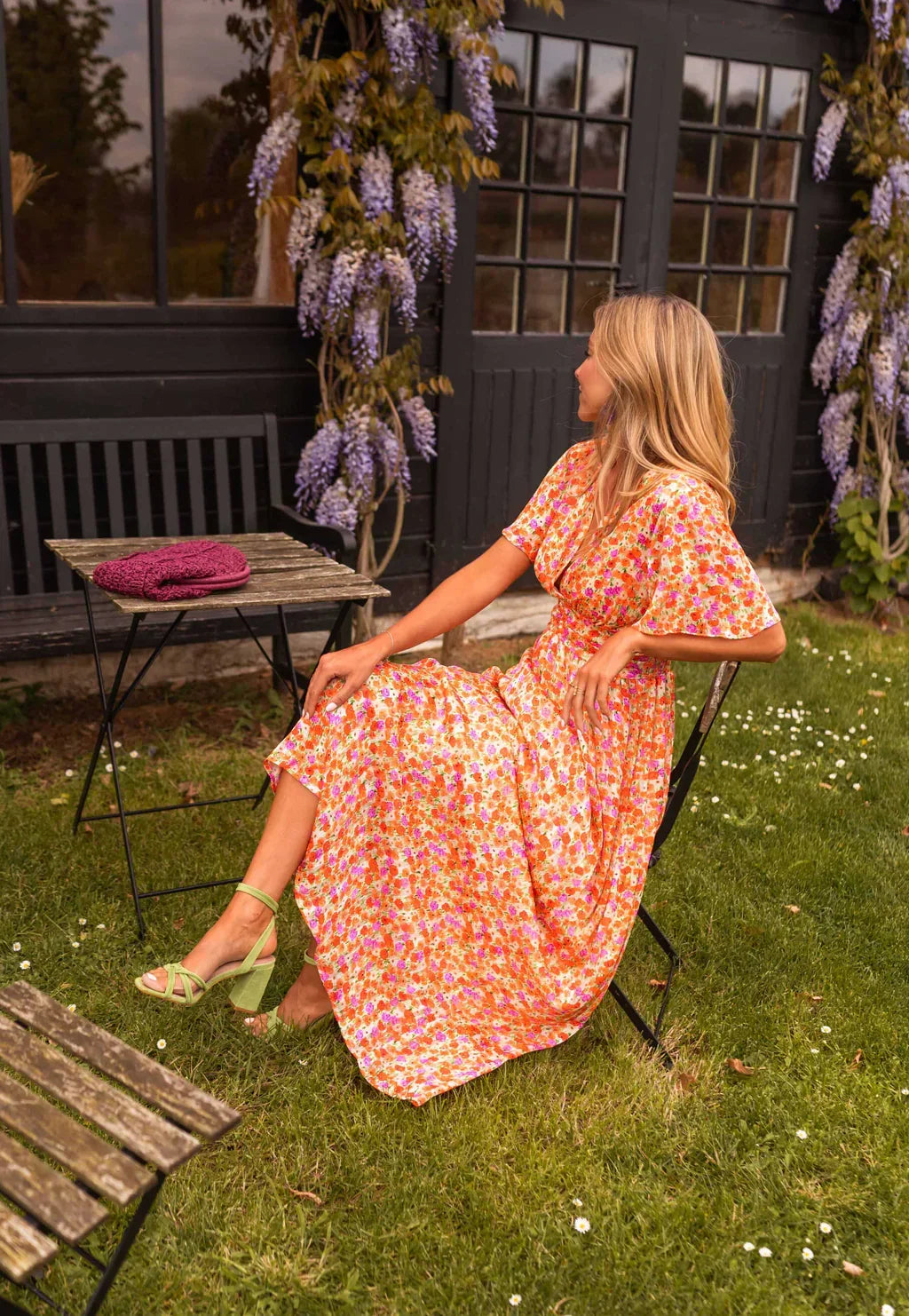 Women's Dress | Floral V-Neck Summer Dress