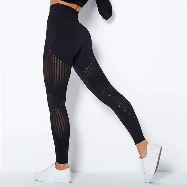 Women's high-waist compression sculpting leggings