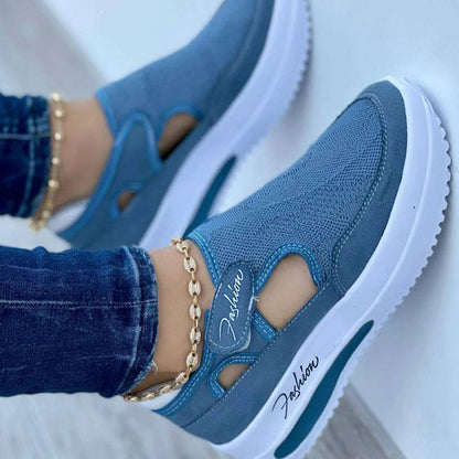 Women's orthopedic breathable walking shoes