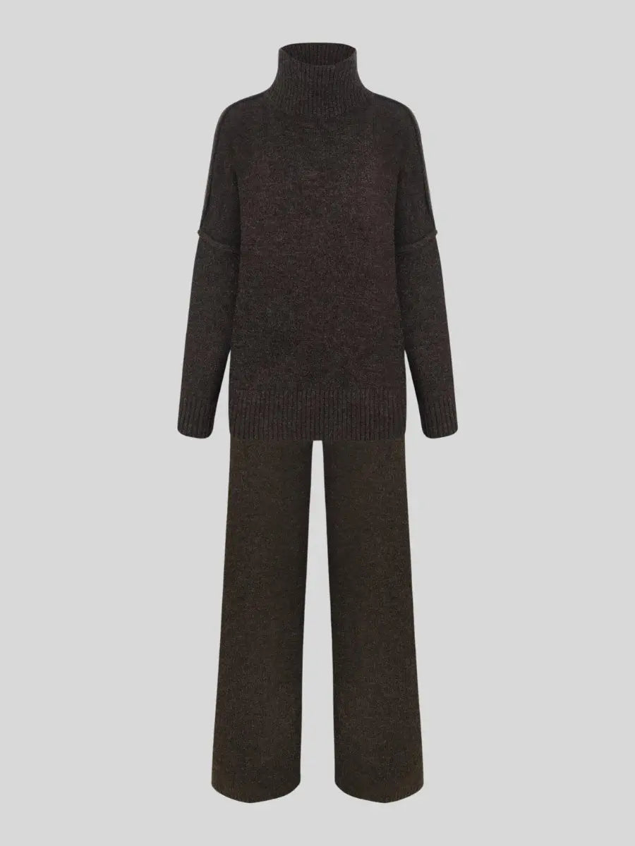 Knit Set | Jumper & Wide Leg Trouser Co-ord