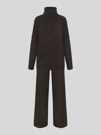 Knit Set | Jumper & Wide Leg Trouser Co-ord