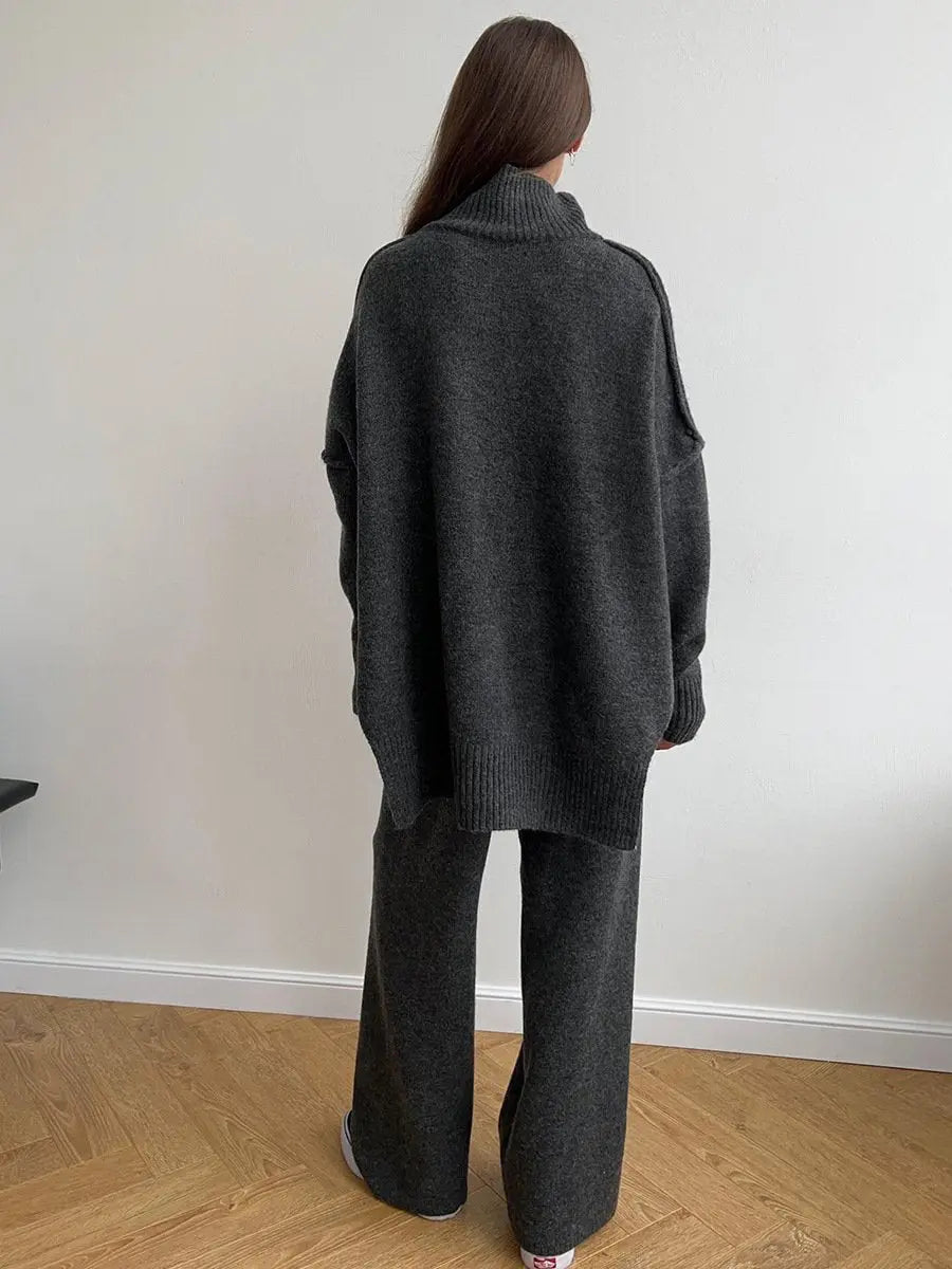 Knit Set | Jumper & Wide Leg Trouser Co-ord