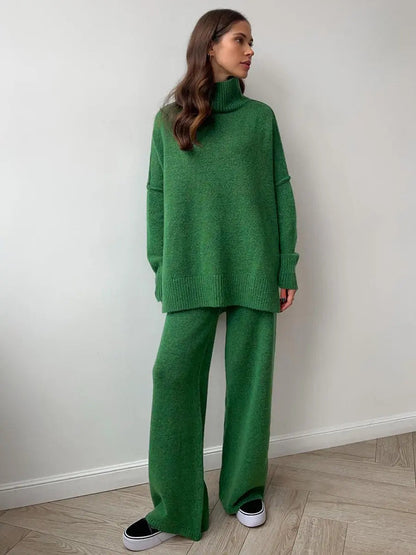 Knit Set | Jumper & Wide Leg Trouser Co-ord