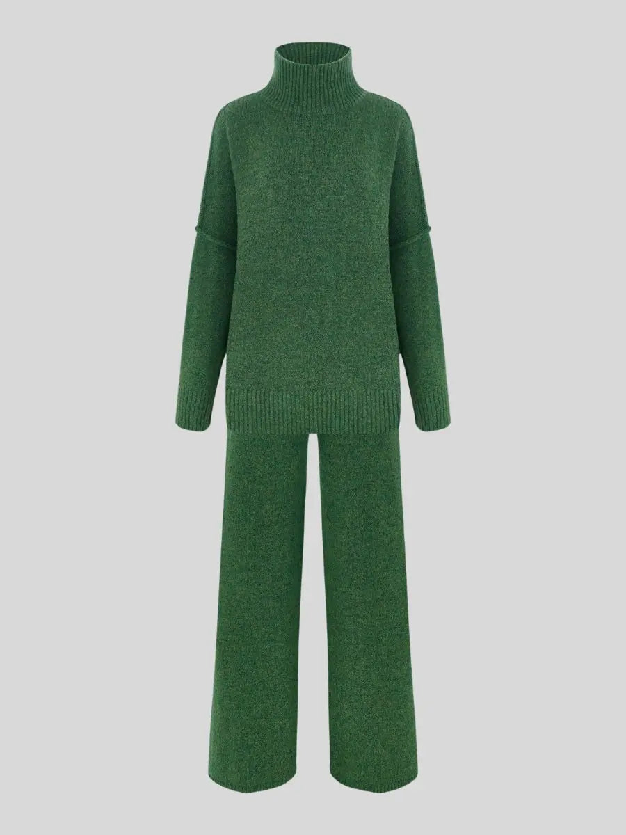 Knit Set | Jumper & Wide Leg Trouser Co-ord