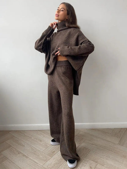 Knit Set | Jumper & Wide Leg Trouser Co-ord