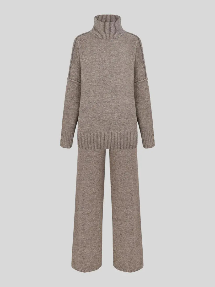 Knit Set | Jumper & Wide Leg Trouser Co-ord