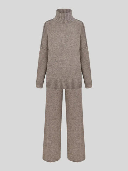 Knit Set | Jumper & Wide Leg Trouser Co-ord