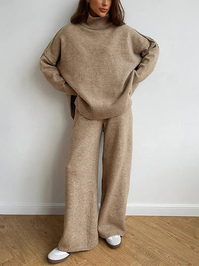 Knit Set | Jumper & Wide Leg Trouser Co-ord