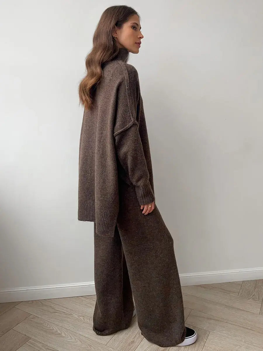 Knit Set | Jumper & Wide Leg Trouser Co-ord
