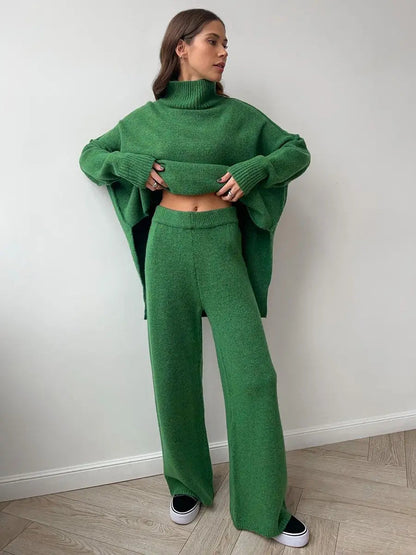 Knit Set | Jumper & Wide Leg Trouser Co-ord