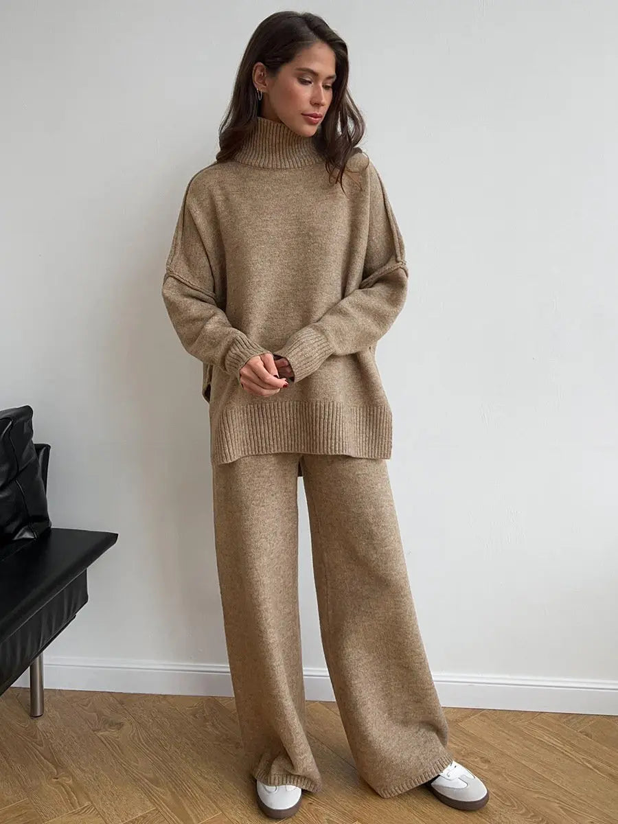 Knit Set | Jumper & Wide Leg Trouser Co-ord