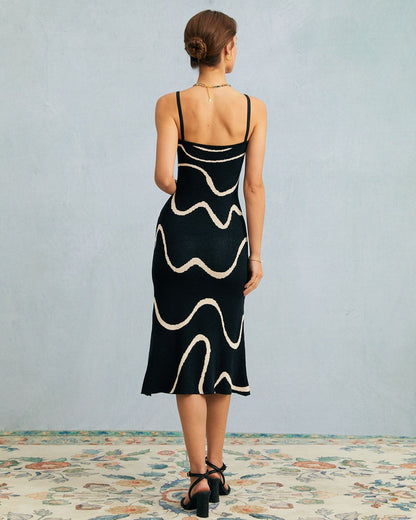 Women's Dress | Mermaid-Hem Knit Midi Dress