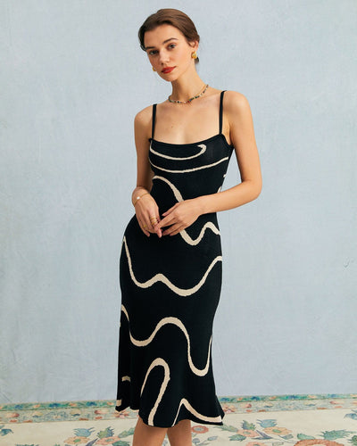 Women's Dress | Mermaid-Hem Knit Midi Dress