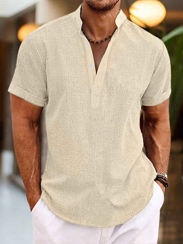 Henley Shirt | Short-Sleeve Summer Henley