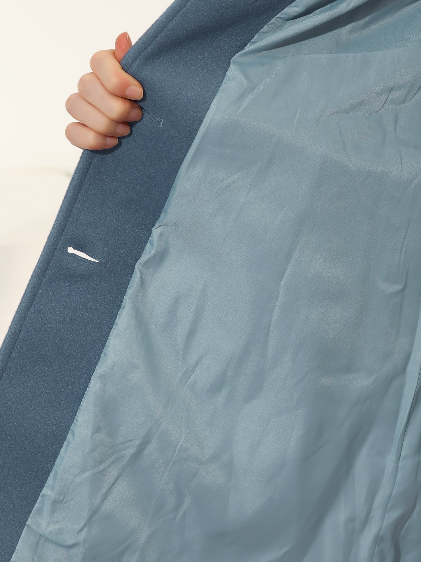 Wool Trench Coat | Single-Breasted Winter Coat