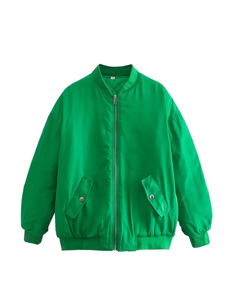 Women's Bomber Jacket | Oversized Textured Jacket