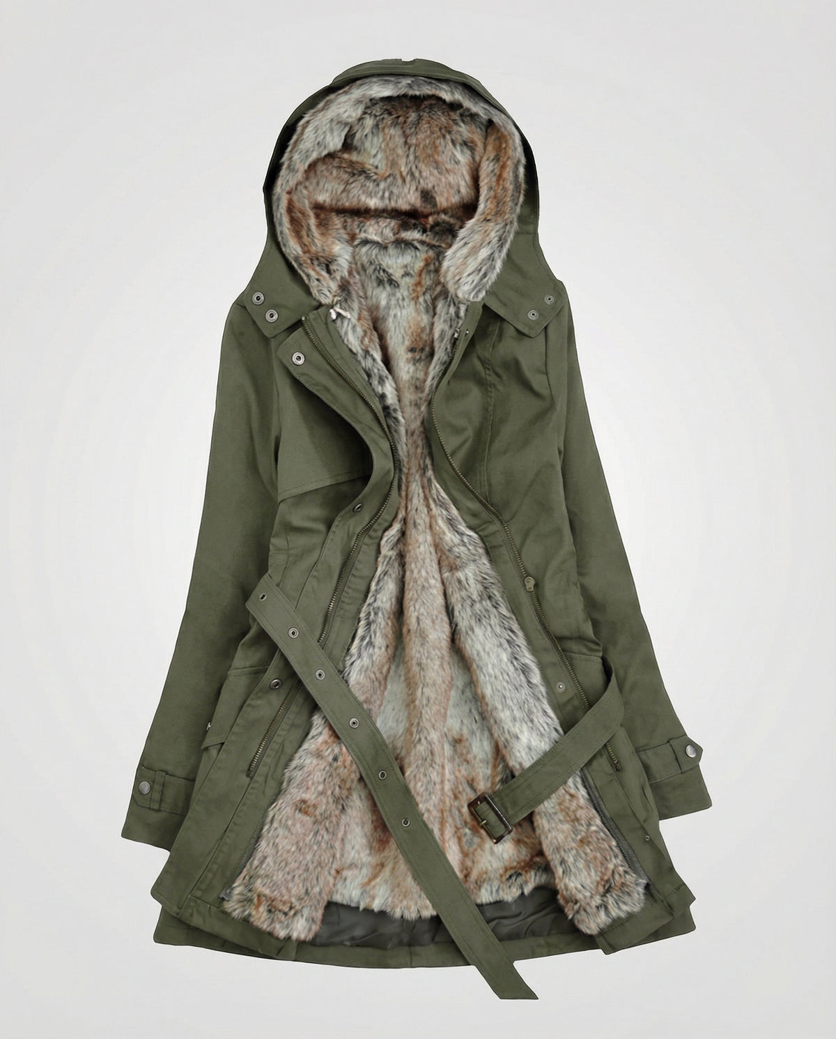 Women's Winter Coat | Long Padded Warm Coat