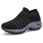 Black (Coloured Stripes)