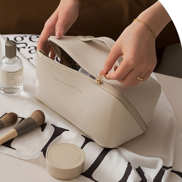 Women's Cosmetic Bag | Luxe Travel Makeup Pouch