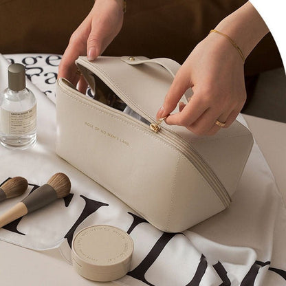 Women's Cosmetic Bag | Luxe Travel Makeup Pouch