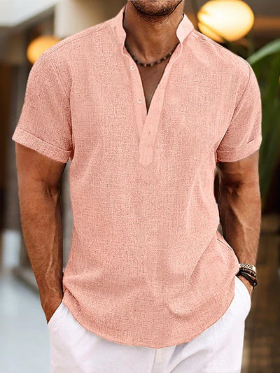 Henley Shirt | Short-Sleeve Summer Henley