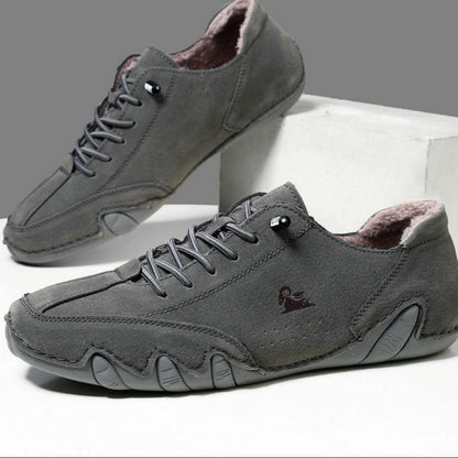 Barefoot Shoes | Water-Resistant Lined Leather Shoes