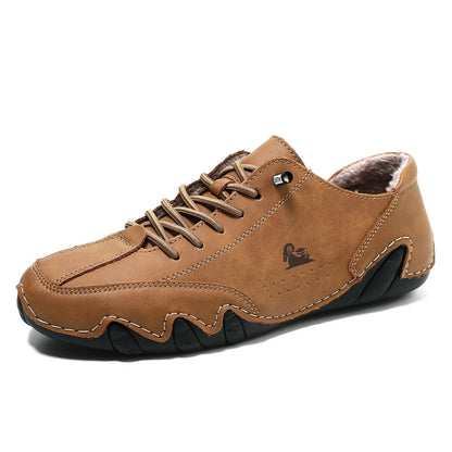 Barefoot Shoes | Water-Resistant Lined Leather Shoes